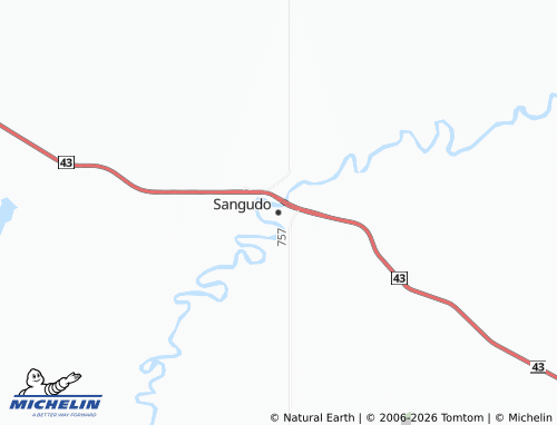 Mapa MICHELIN Sangudo - ViaMichelin