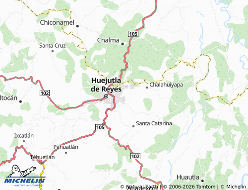 Mappa MICHELIN Luciano Cornejo Barrera - ViaMichelin