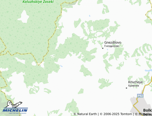 MICHELIN Ploskaya map - ViaMichelin