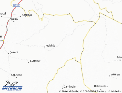 MICHELIN Taşburun map - ViaMichelin