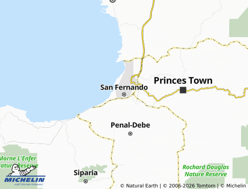 Mappa MICHELIN San Fernando - ViaMichelin