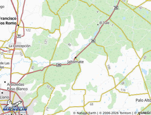 MICHELIN Jaltomate map - ViaMichelin
