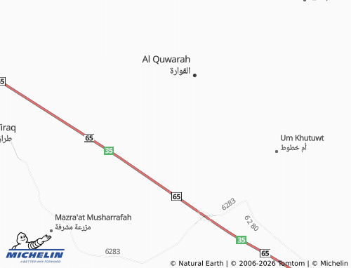 MICHELIN-Landkarte al-Sina'iyyah - ViaMichelin