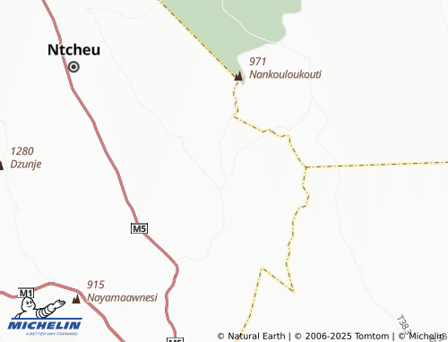 MICHELIN Chikande map - ViaMichelin