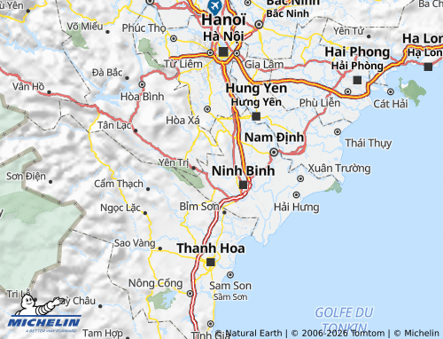 Mapa MICHELIN Gia Viễn - ViaMichelin