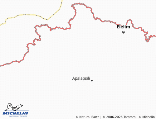 MICHELIN Tembur map - ViaMichelin