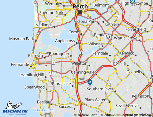 MICHELIN Mount Pleasant map - ViaMichelin