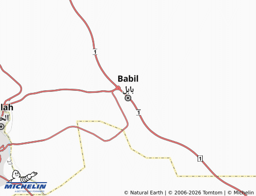 MICHELIN-Landkarte Babil - ViaMichelin