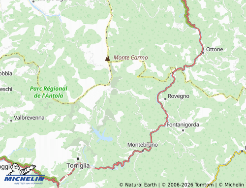 MICHELIN Fascia map - ViaMichelin
