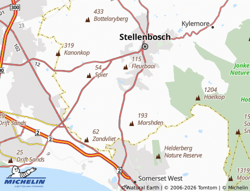 Carte MICHELIN Steynsrust - ViaMichelin