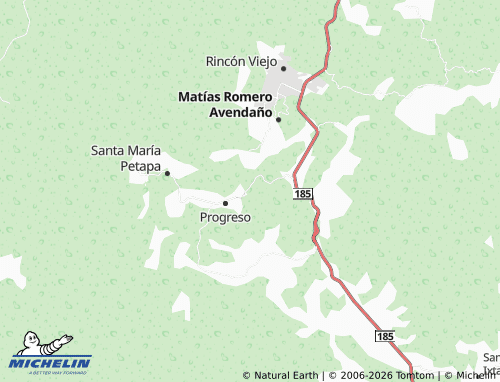 Mappa MICHELIN Azteca - ViaMichelin