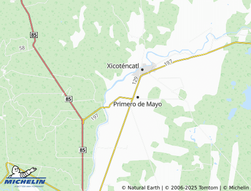 MICHELIN Independencia map - ViaMichelin