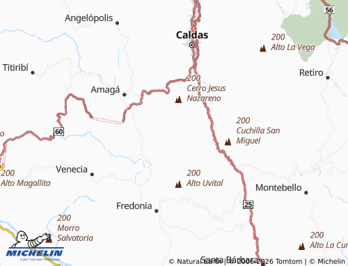 Carte MICHELIN Sinifaná - ViaMichelin
