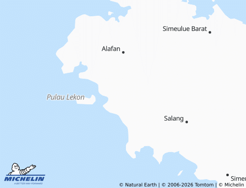 Mapa MICHELIN Ujung Salang - ViaMichelin