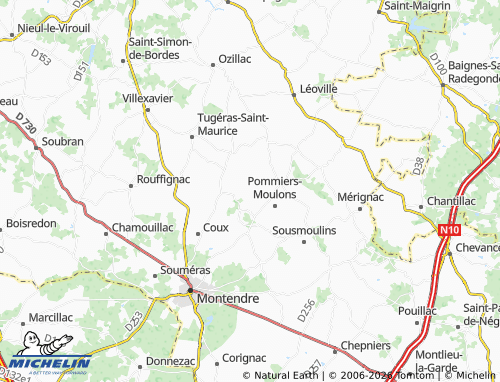 Mapa MICHELIN Chazeau - ViaMichelin