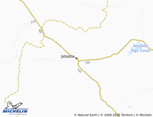Mappa MICHELIN Jataúba - ViaMichelin