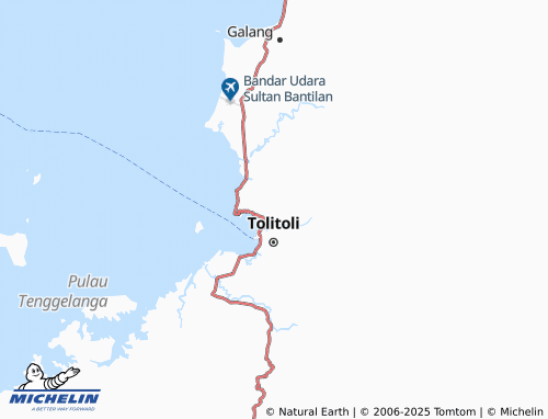 MICHELIN Panasakan map - ViaMichelin