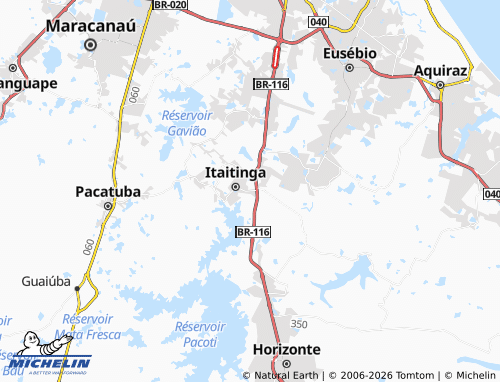 Mapa MICHELIN Bairro Antônio Miguel - ViaMichelin