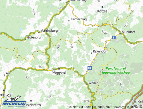 MICHELIN-Landkarte Oed - ViaMichelin