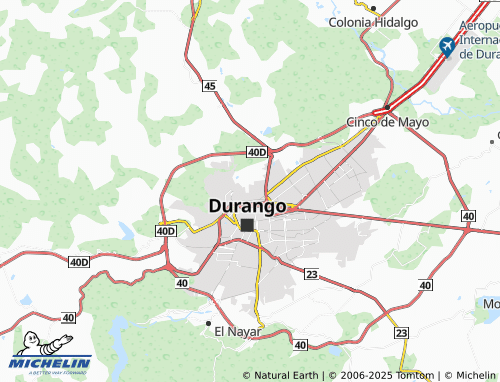 MICHELIN El Ciprés Cerro del Mercado map - ViaMichelin