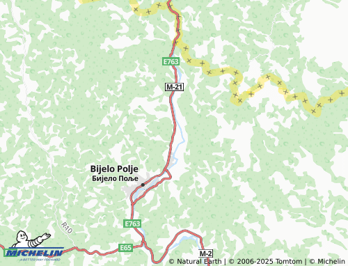 MICHELIN Potkrajci map - ViaMichelin