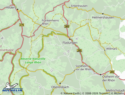 Mapa MICHELIN Hausen - ViaMichelin