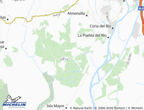 MICHELIN-Landkarte Las Colinas - ViaMichelin