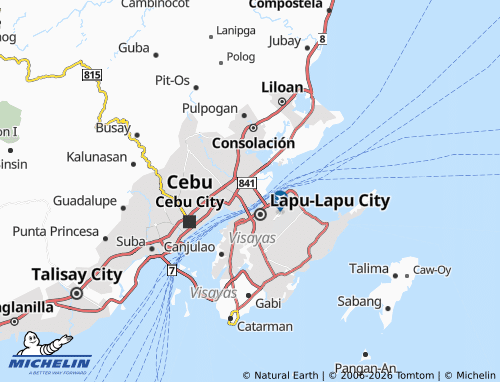 MICHELIN Opao map - ViaMichelin