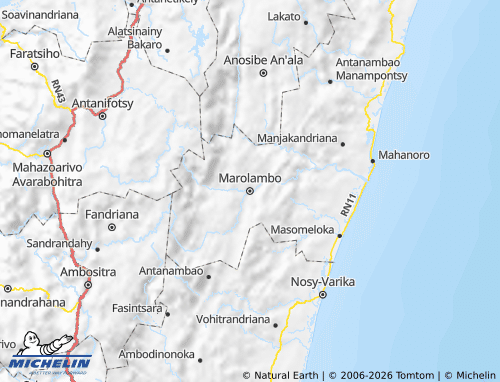 Mappa MICHELIN Marolambo - ViaMichelin