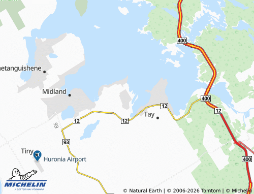 Mapa MICHELIN Port McNicoll - ViaMichelin