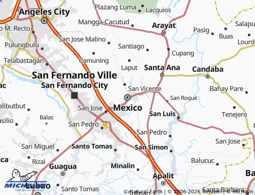 MICHELIN Mexico map - ViaMichelin