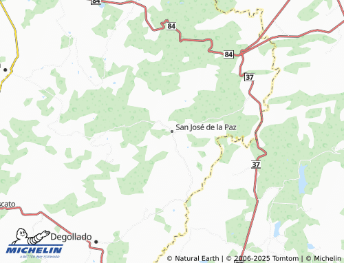 MICHELIN San José de la Paz map - ViaMichelin