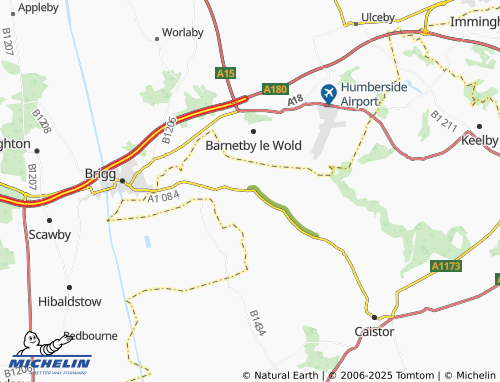 MICHELIN Bigby map - ViaMichelin