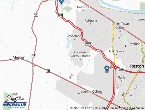 Mapa MICHELIN Brambleton - ViaMichelin