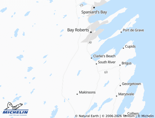 Mapa MICHELIN North River - ViaMichelin