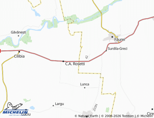 Mappa MICHELIN Vizireni - ViaMichelin