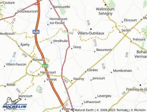 MICHELIN Mont-Saint-Martin map - ViaMichelin