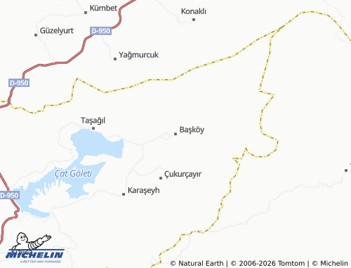 MICHELIN Başköy map - ViaMichelin