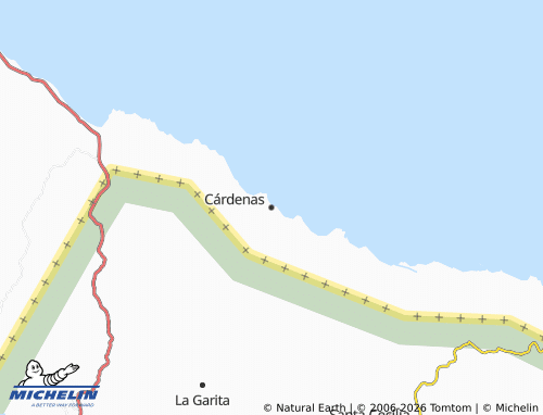 MICHELIN Cárdenas map - ViaMichelin