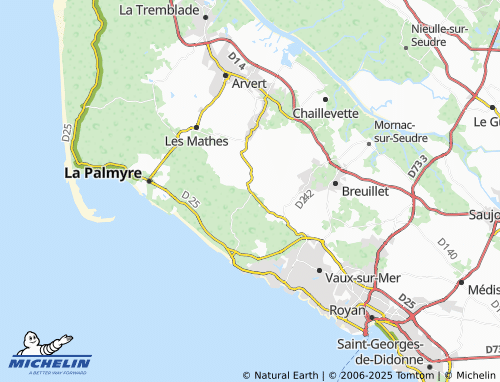 MICHELIN-Landkarte Le Bourg - ViaMichelin