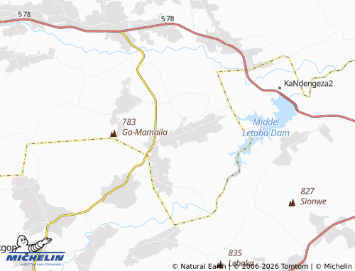 Mappa MICHELIN Magoro - ViaMichelin
