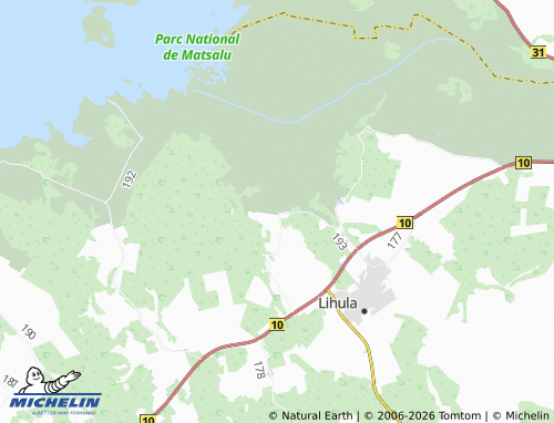 MICHELIN Kirikuküla map - ViaMichelin