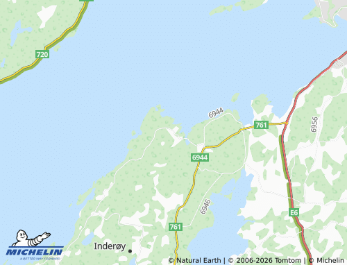 Carte MICHELIN Breidvik - ViaMichelin
