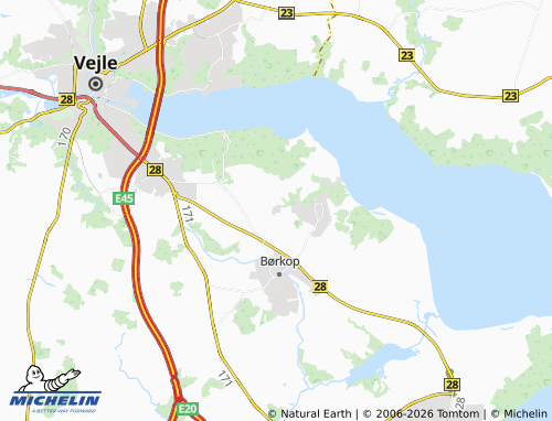 MICHELIN Sellerup map - ViaMichelin