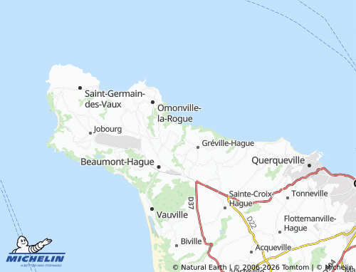 MICHELIN Éculleville map - ViaMichelin