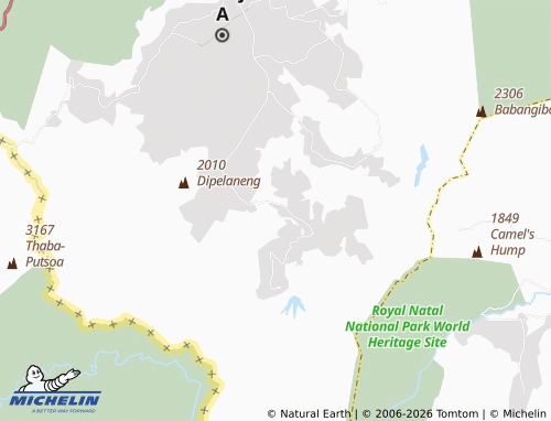 Mappa MICHELIN Thajaneng - ViaMichelin