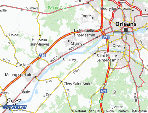 MICHELIN Le Vieux Bourg map - ViaMichelin