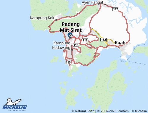 MICHELIN Kampung Ketapang map - ViaMichelin