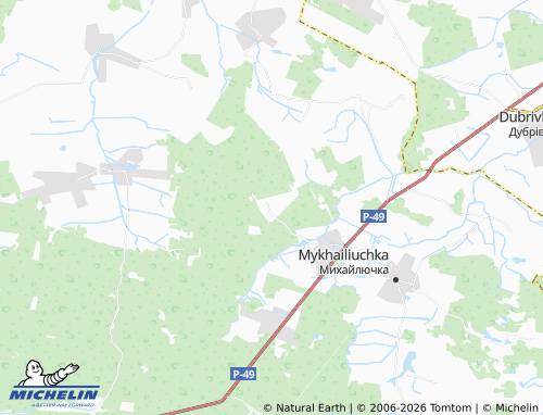 Carte MICHELIN Bronnyky - ViaMichelin