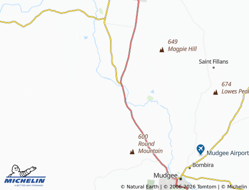 Mapa MICHELIN Cullenbone - ViaMichelin
